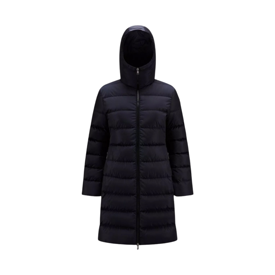 (W) 몽클레르 돔베스 롱 다운 자켓 나이트 블루 - 22FW((W) Moncler Dombes Long Down Jacket Night Blue - 22FW) - 1