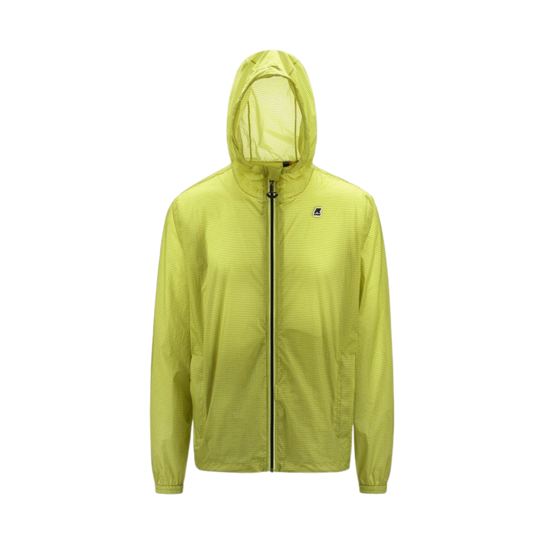 Y242EUJ380LA1 K-Way Cleon Nylon Ripstop Jacket Lime - 대표 이미지 #1