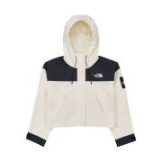 (W) The North Face White Label Vaiden Crop Jacket Cream