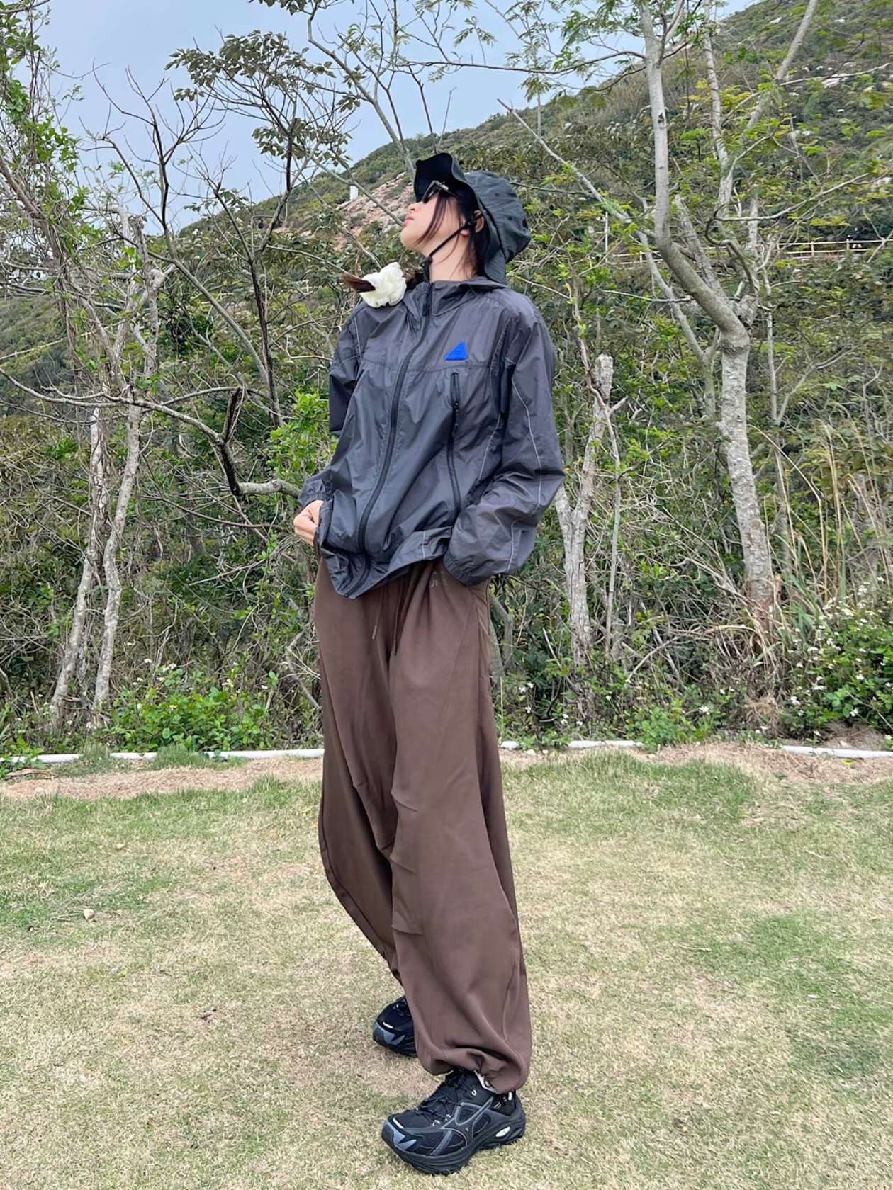 Mizuno Racer Trail SE Black 착용 스타일 - 2