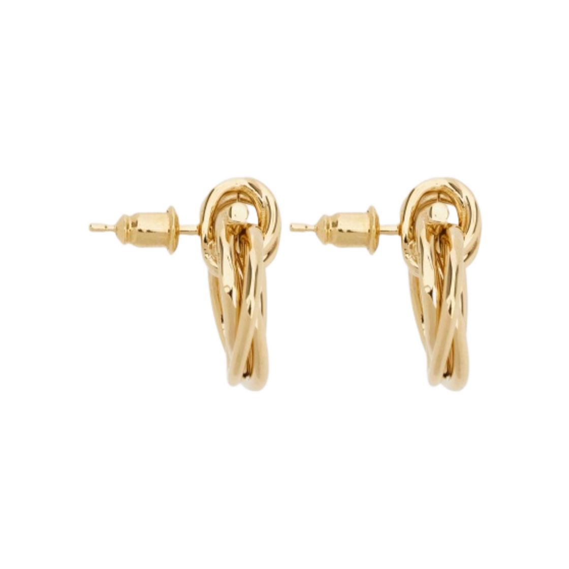 (W) 페라가모 간치니 이어링 골드((W) Ferragamo Gancini Earrings Gold) - 2
