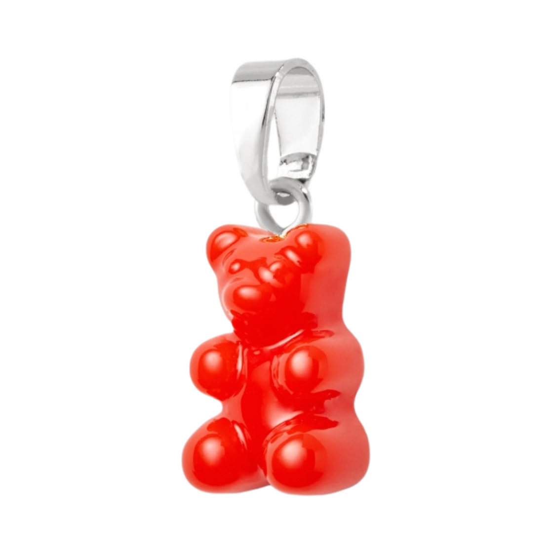 크리스탈 헤이즈 노스텔지아 베어 클래식 커넥터 실버 상그리아(Crystal Haze Nostalgia Bear with Classic Connector Silver Sangria)