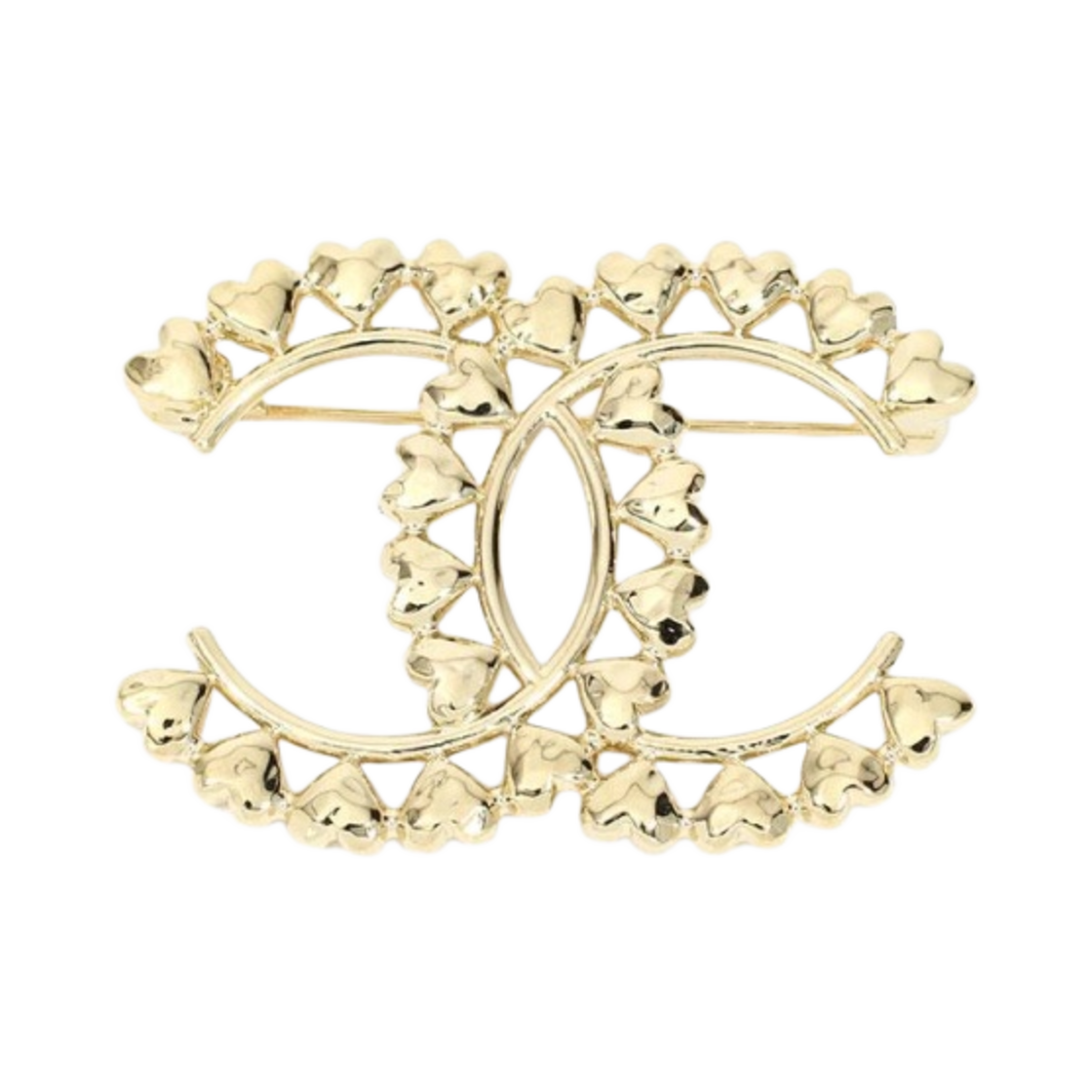 샤넬 브로치 메탈 & 골드(Chanel Brooch Metal & Gold) - 1