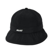 Palace Binding Shell Bucket Hat Black - 21SS