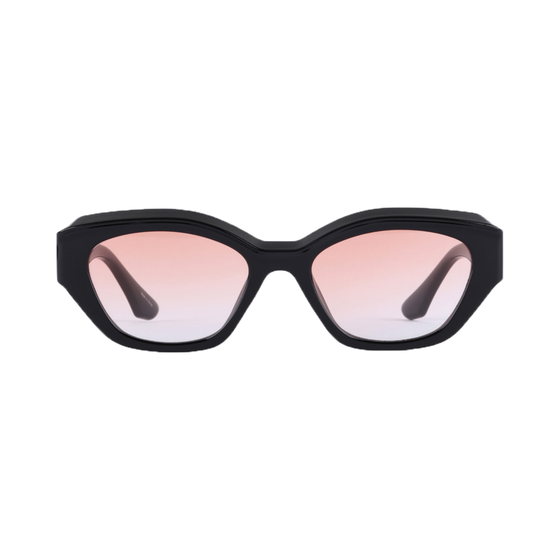 한글 긱시크 스퀘어 선글라스 블랙핑크(Hangle Geek Chic Square Sun Black-Pink) - 1