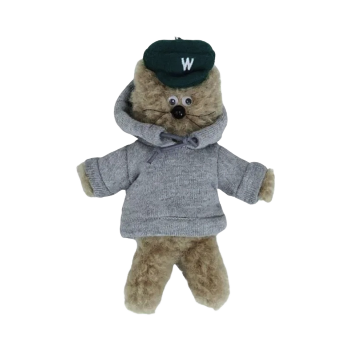 모남희 x 최우식 우시키 키링 브라운(Monamhee x Choi Woo Shik Wooshikhee Keyring Brown)