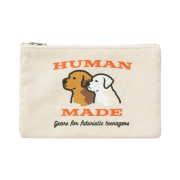 Human Made Bank Pouch White