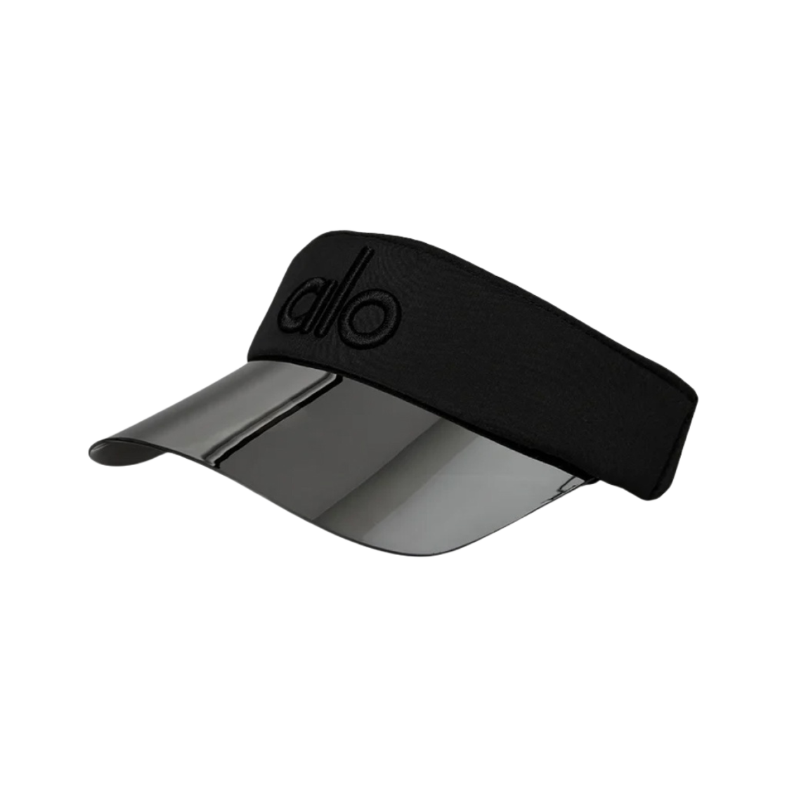 (W) 알로 요가 에어리프트 솔라 바이저 블랙((W) Alo Yoga Airlift Solar Visor Black)
