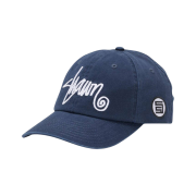 S/Double Shawn Script Strapback Hat Navy