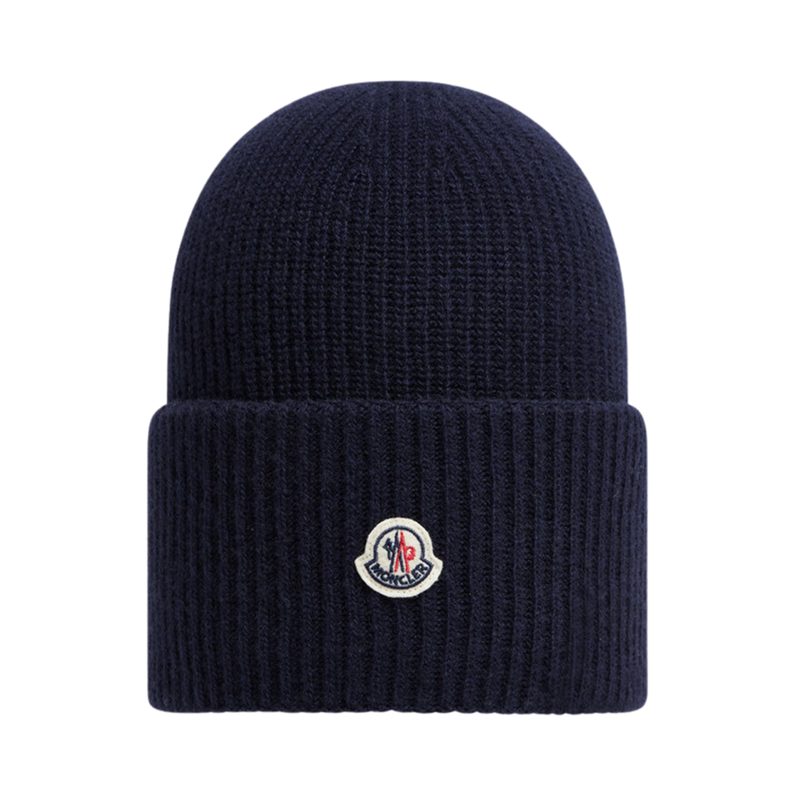 J2-093-3B00048-M1241-750 (W) Moncler Wool Beanie Indigo Blue - 24FW