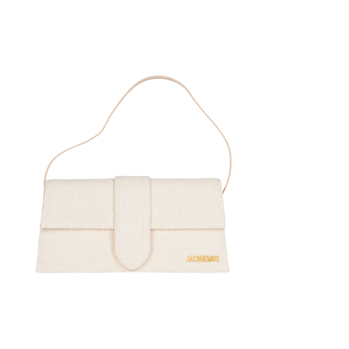 자크뮈스 르 밤비노 롱 플랩 백 오프 화이트