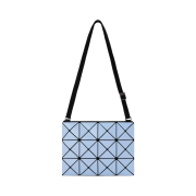 Bao Bao Issey Miyake Lucent W Crossbody Bag Light Grayish Blue