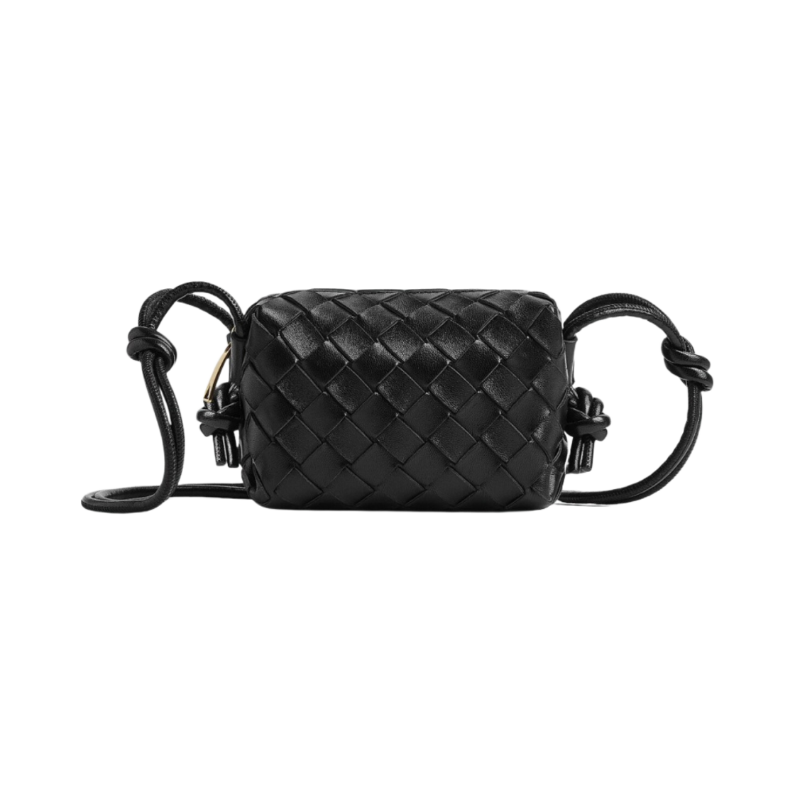 보테가 베네타 캔디 루프 카메라백 블랙(Bottega Veneta Candy Loop Camera Bag Black) - 1