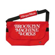 Human Made x Brooklyn Machine Works x Verdy Girls Don't Cry Messenger Bag Red