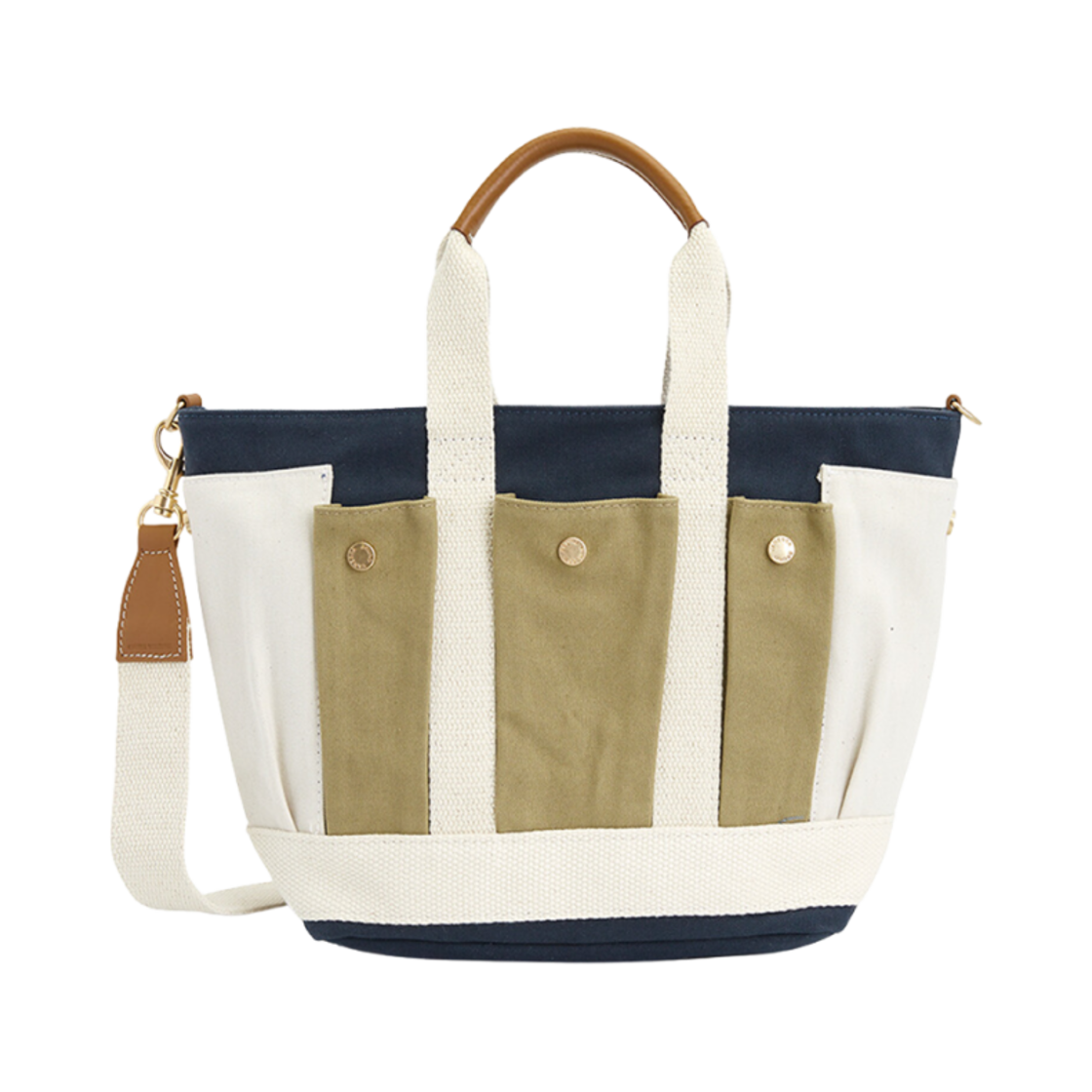 1EVE40-V40808-809 Vanessa Bruno Cabas Tote Ivory