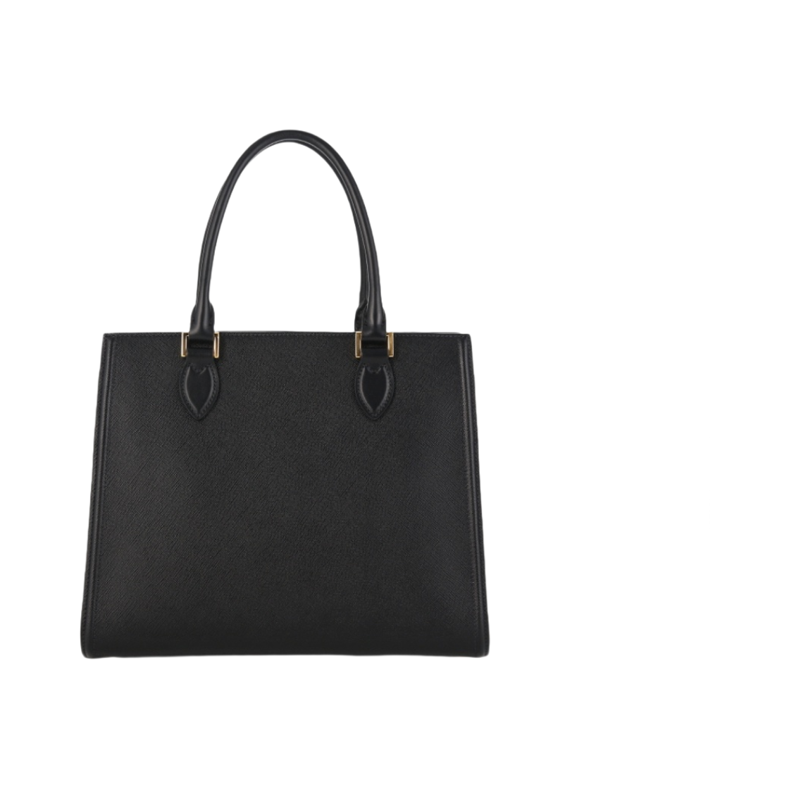 프라다 사피아노 레더 토트백 블랙(Prada Saffiano Leather Tote Bag Black) - 2