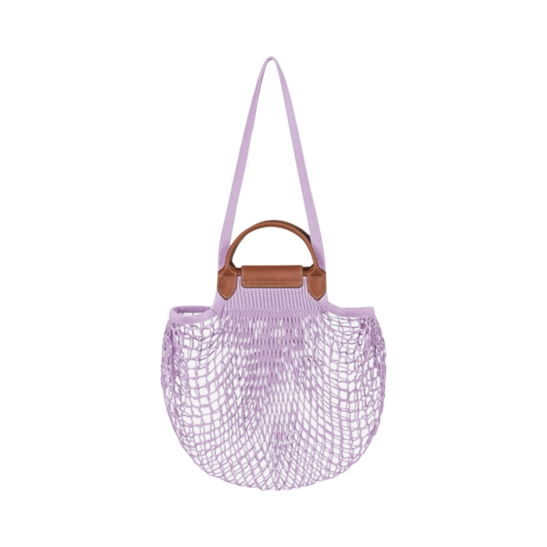 롱샴 르 플리아쥬 필렛 탑 핸들백 라일락(Longchamp Le Pliage Filet Top Handle Bag Lilac) - 2