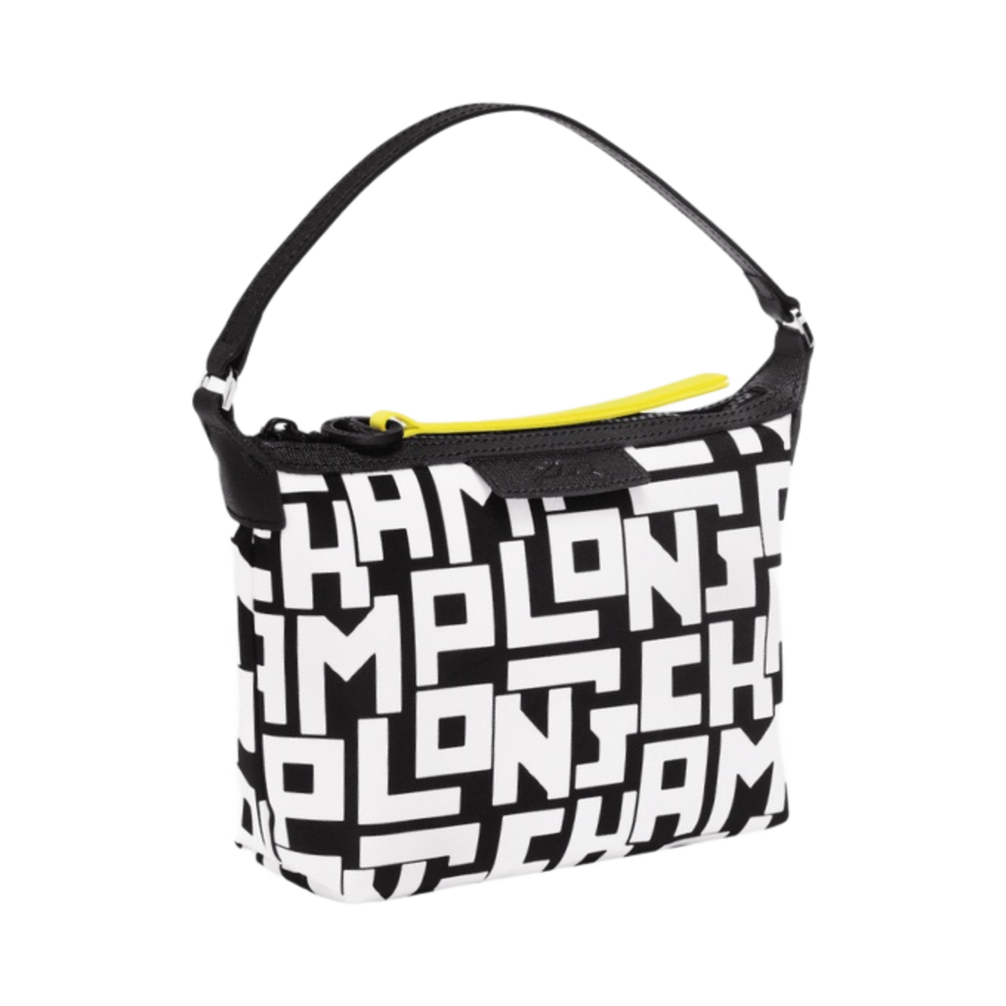 롱샴 르 플리아쥬 LGP 클러치 블랙 화이트(Longchamp Le Pliage Lgp Clutch Black White) - 2