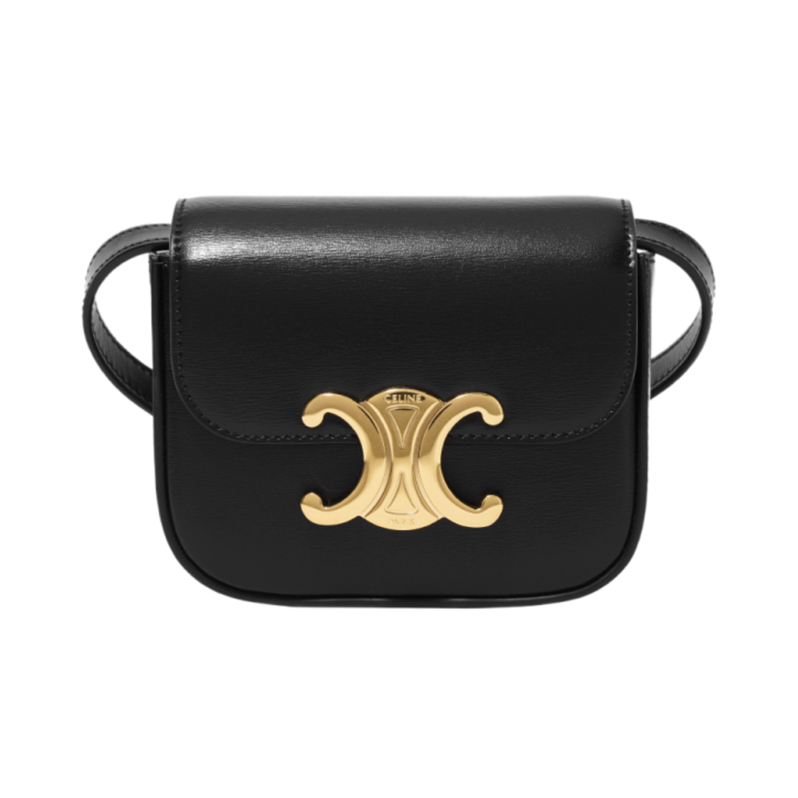 셀린느 미니 클로드 샤이니 카프스킨 블랙(Celine Mini Claude in Shiny Calfskin Black)
