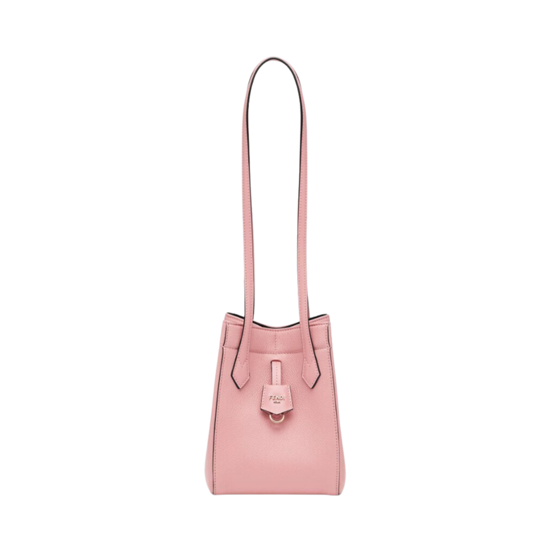 8BS083APZAF082G Fendi Origami Leather Mini Bag Rose