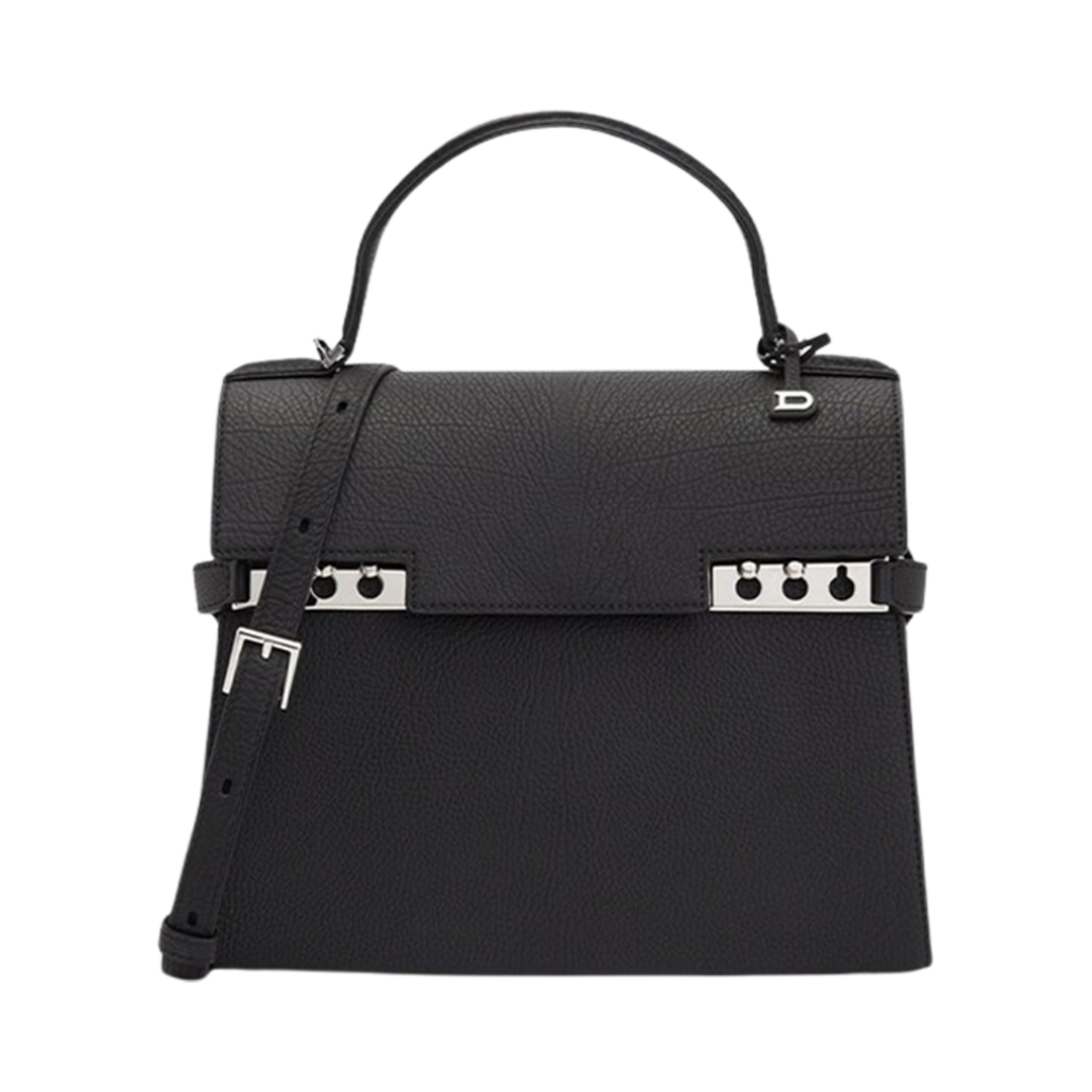 델보 톰페트 MM 숄더백 블랙(Delvaux Tompet MM Shoulder Bag Black)