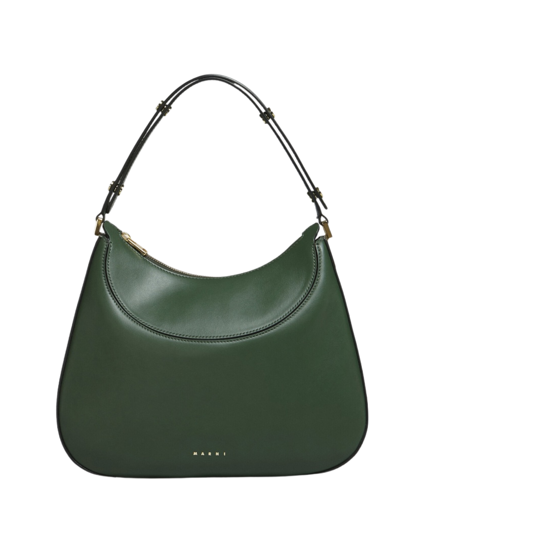 마르니 밀라노 레더 라지백 에메랄드(Marni Milano Leather Large Bag Emerald) - 1