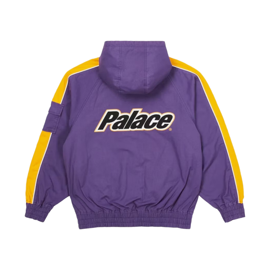 팔라스 로워케이스 후드 코튼 자켓 퍼플 옐로우 - 22FW(Palace Lowercase Hooded Cotton Jacket Purple Yellow - 22FW) - 2