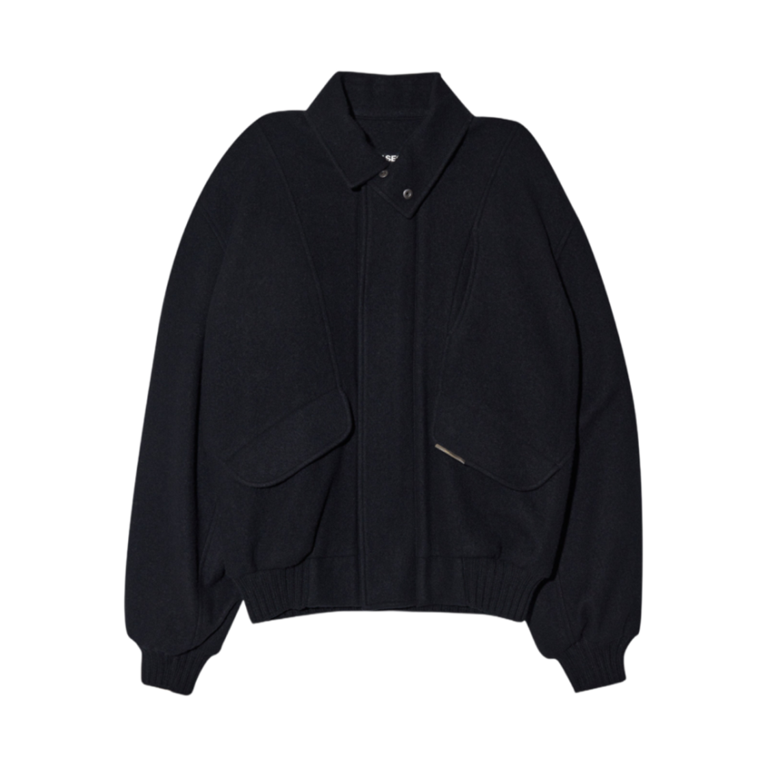 - Hyein Seo Wool Bomber Jacket Black