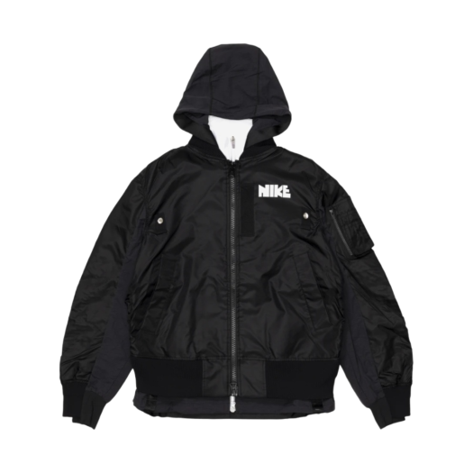 Sacai×NIKE CZ4697-097 NRG LAYERED JKT 나이키 x 사카이 NRG 레이어드 봄버 자켓 블랙 - US/EU | Nike