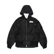 Nike x Sacai NRG Layered Bomber Jacket Black - Asia