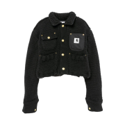 (W) Sacai x Carhartt WIP Knit Jacket Michigan Black