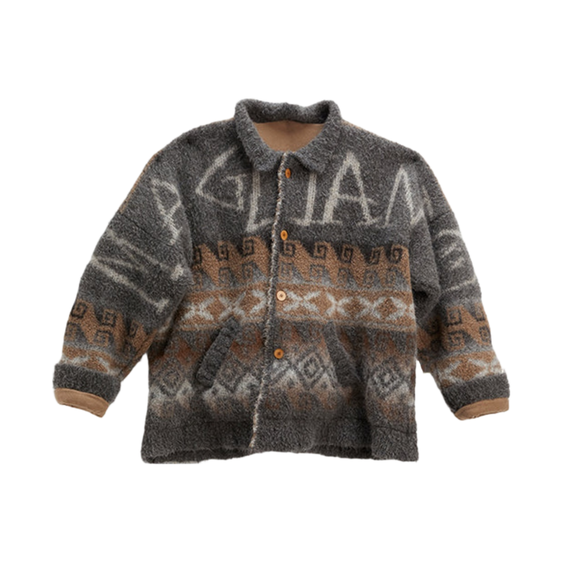 Q58214783-1 Magliano Montagnola 3/4 Coat Jacquard Mix