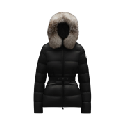 (W) Moncler Boed Short Down Jacket Black - 22FW