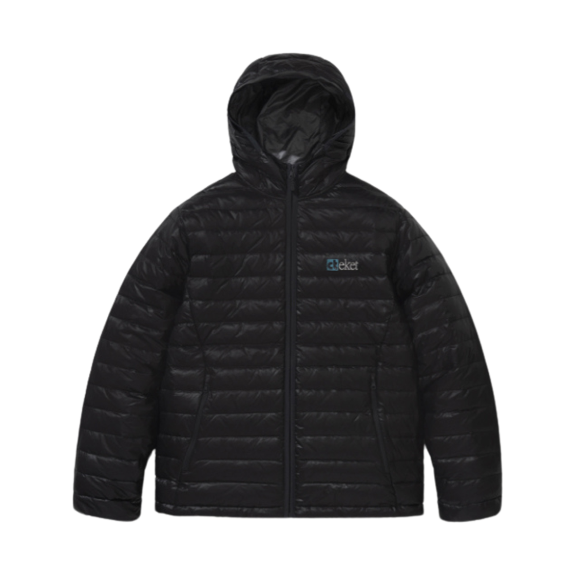 - Teket Plan Lightweight Down Jacket Black