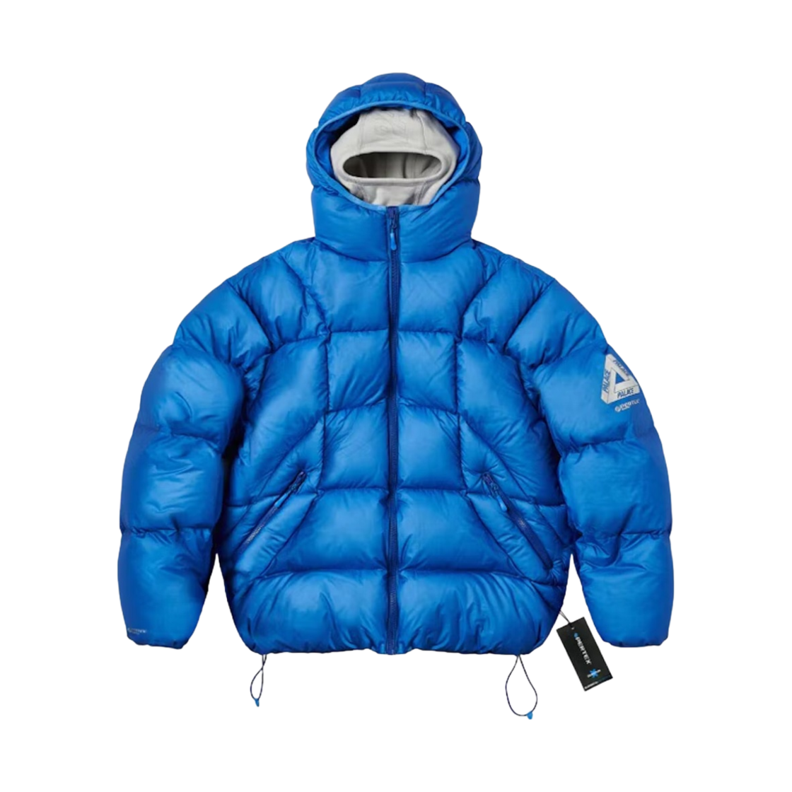 - Palace Pertex Frost Balaclava Puffa Blue - 22FW
