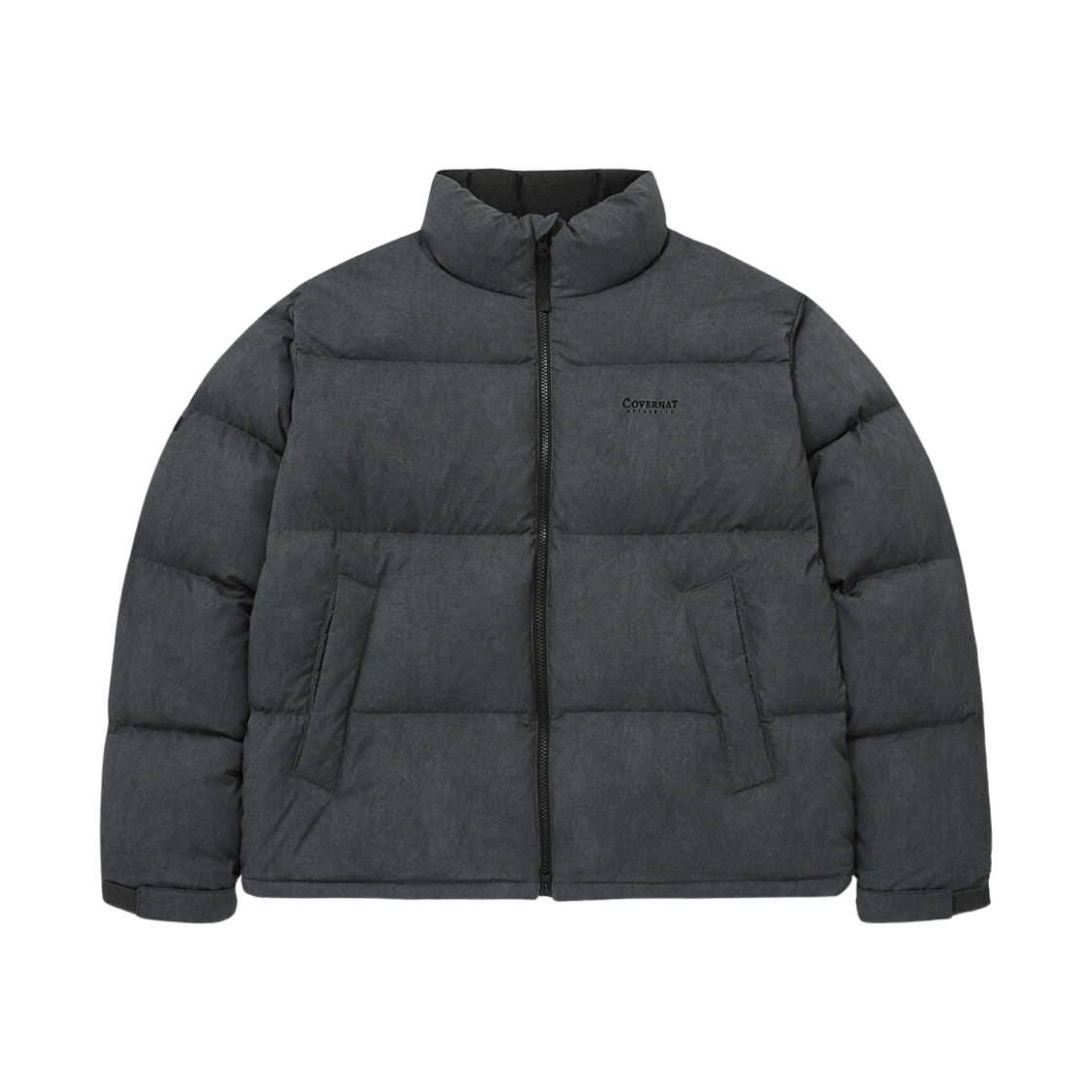 커버낫 씨빅 오리진 빈티지 숏 푸퍼 차콜(Covernat Civic Origin Vintage Short Puffer Charcoal)