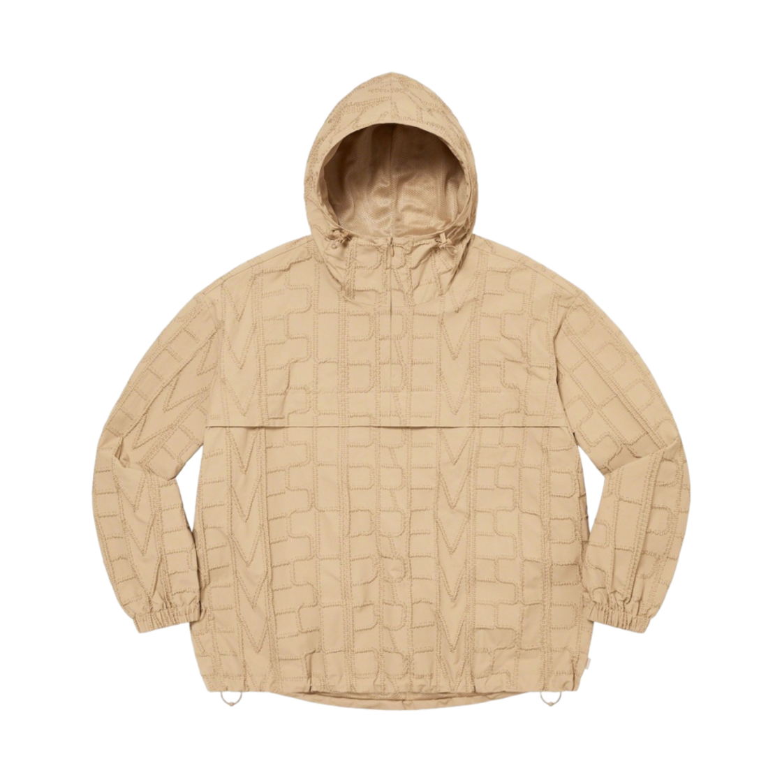 슈프림 리핏 스티치 아노락 탄 - 23SS(Supreme Repeat Stitch Anorak Tan - 23SS) - 1