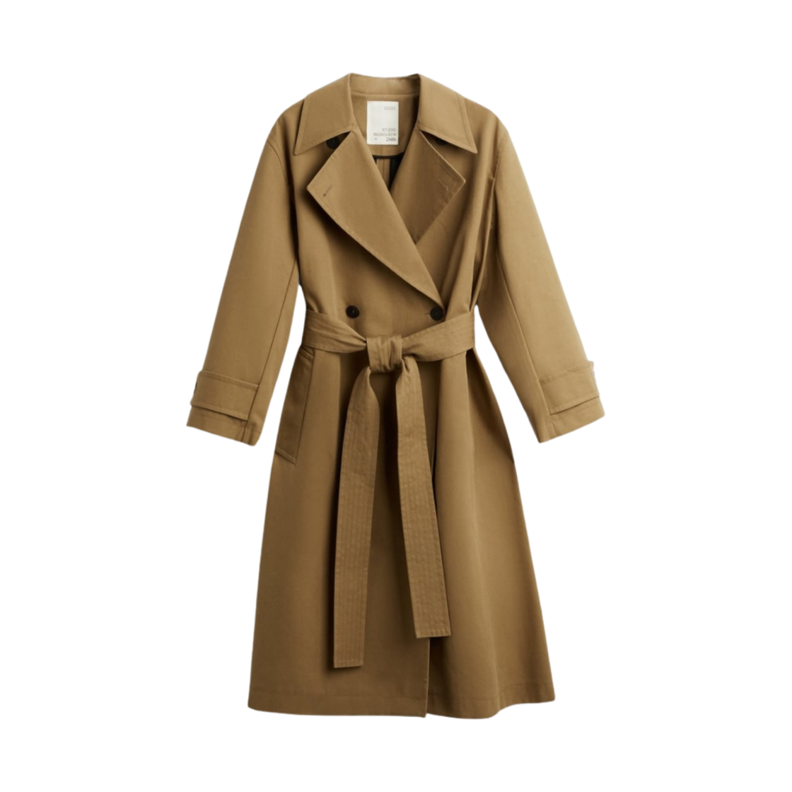 ZARA スタジオニコルソン　ウォーターレペレントトレンチコート 初となるレディースウェアも！ 《ザラ》と《スタジオ