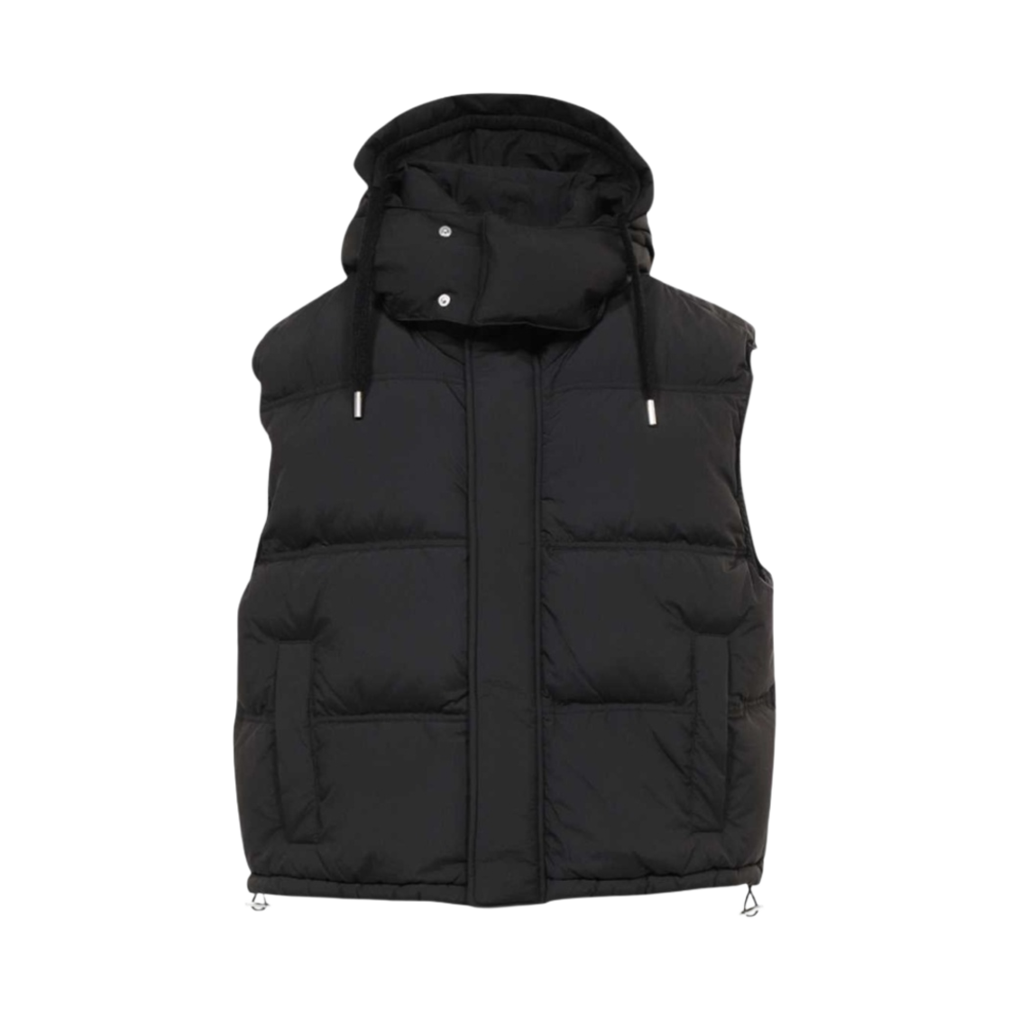 UJK702-PA0009-001 AMI Alexandre Mattiussi Sleeveless Down Jacket Black