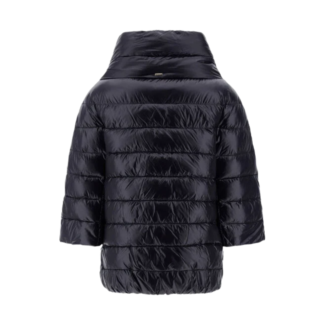 (W) 에르노 아민타 케이프 블랙((W) Herno Aminta Capes Black) - 2