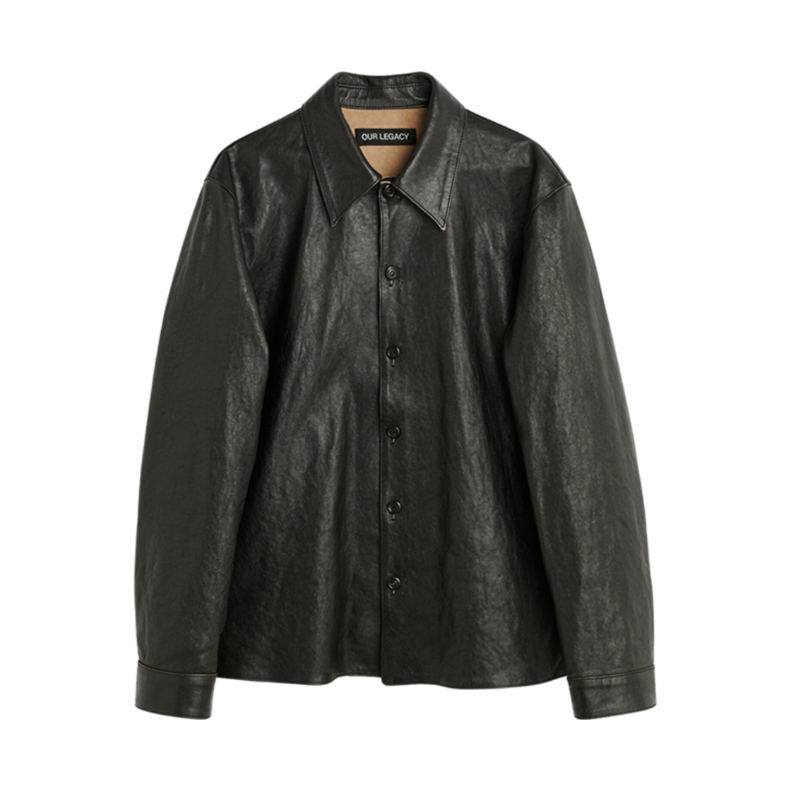 아워레가시 웰딩 셔츠 원 브라운 램스킨