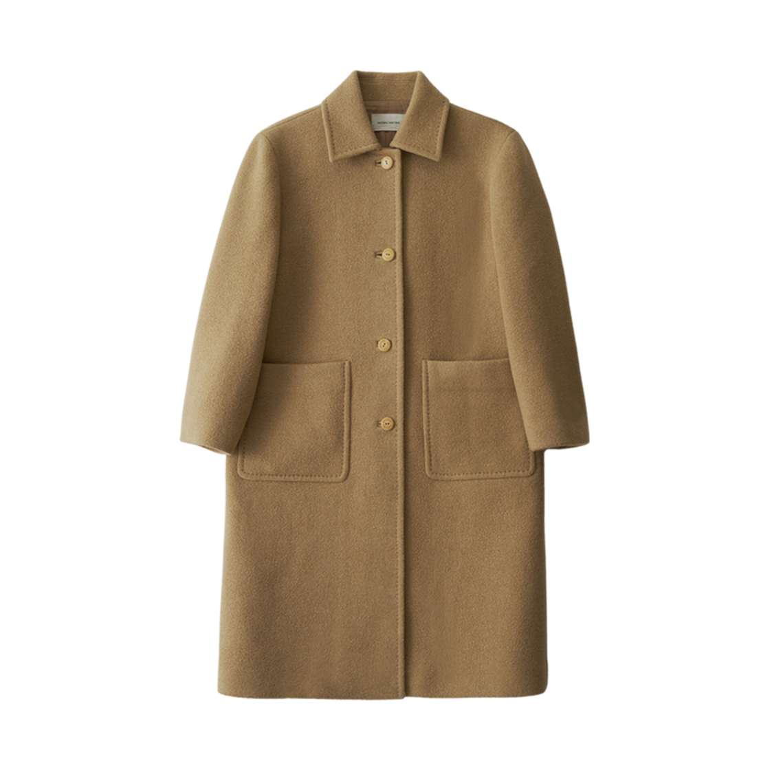 (W) 낫띵 리튼 로머 롱 울 코트 베이지((W) Nothing Written Rohmer Long Wool Coat Beige)