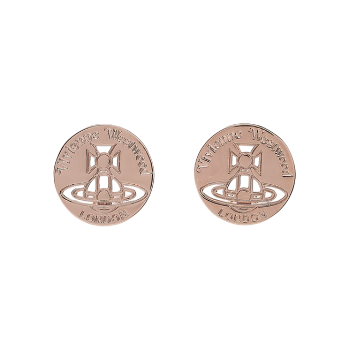 6201034F-G002 Vivienne Westwood Asha Earrings Pink Gold