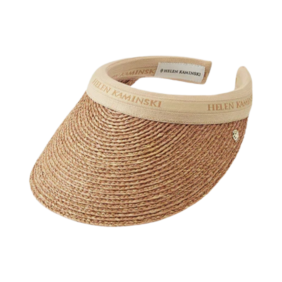 HAT50265 (W) Helen Kaminski Bianca Nougat Natural Logo