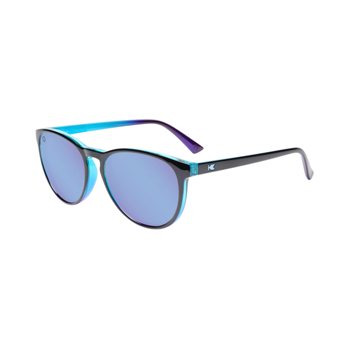 낙어라운드 마이 타이스 1 A.M. 스낵 글로시 블랙 스노우 오팔(Knockaround Mai Tais 1 a.m. Snack Glossy Black Snow Opal)