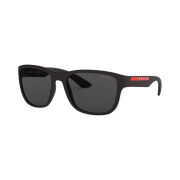 Prada Linea Rossa Sunglasses Grey Lenses Black Acetate