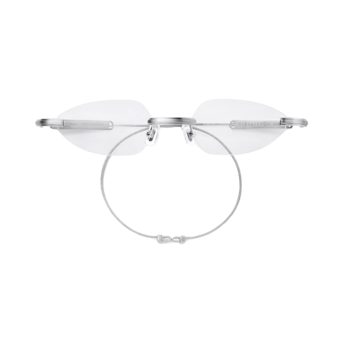 젠틀 몬스터 x 메종 마르지엘라 MM219 실버 클리어 | Gentle Monster