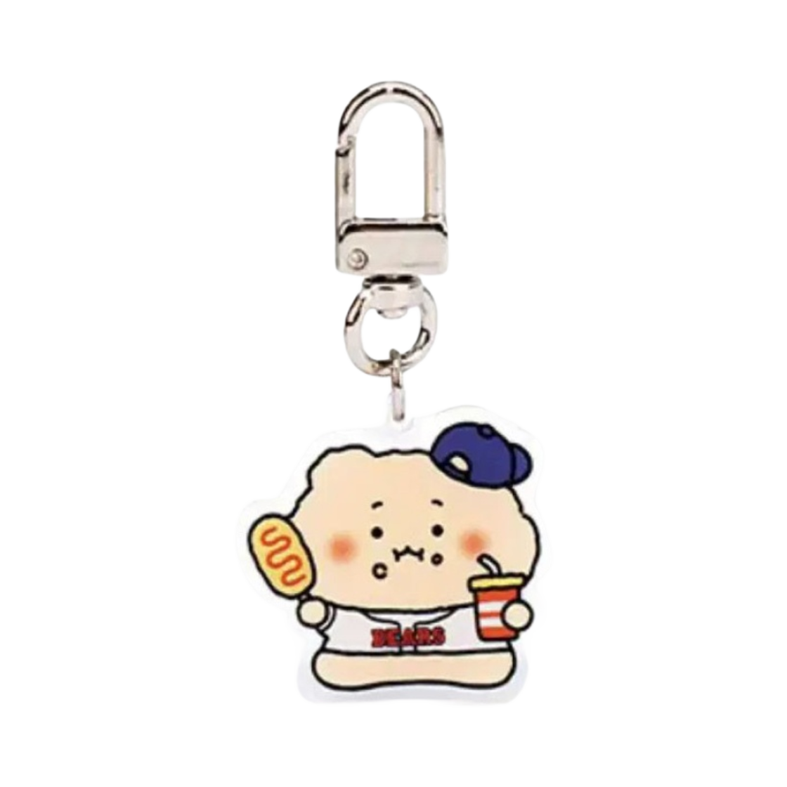 두산 베어스 x 망그러진곰 아크릴 키링(Doosan Bears x Manggom Acrylic Keyring)