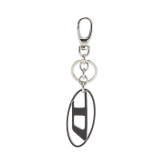 Diesel Holy B Logo Keyring Black
