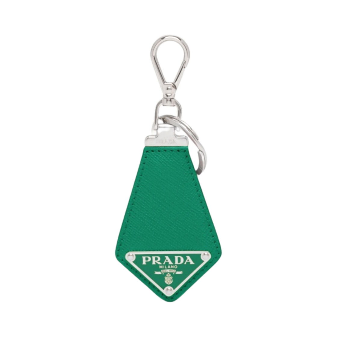 2PP041-053-F0458 Prada Saffiano Leather Keychain Mango - 대표 이미지 #1